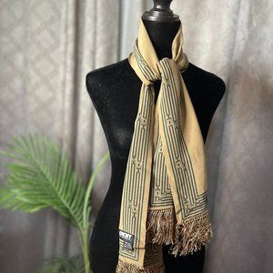 Vintage, Designer DKNY Oblong Silk Scarf